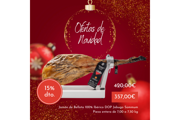 Jamón de Bellota 100% Ibérico DOP...