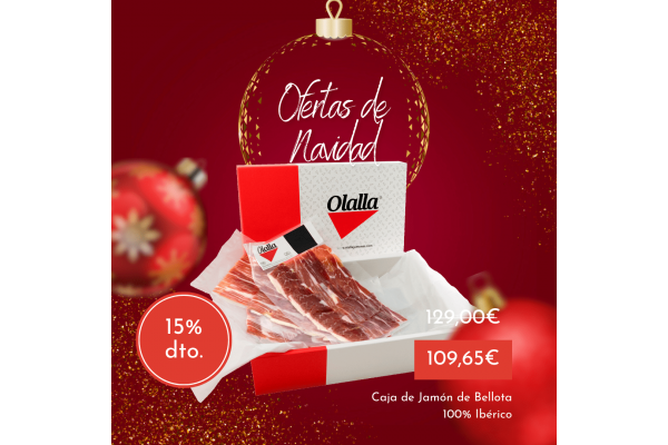 Coffret de jambon de Bellota 100%...