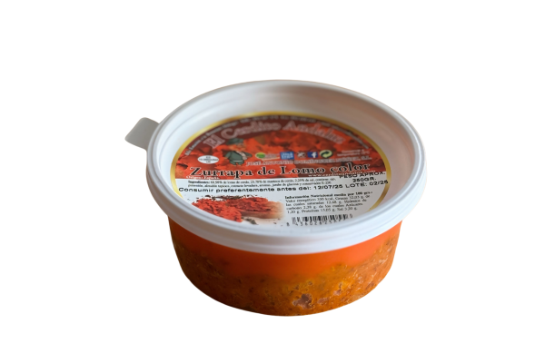 Zurrapa de Lomo Color 250 grs