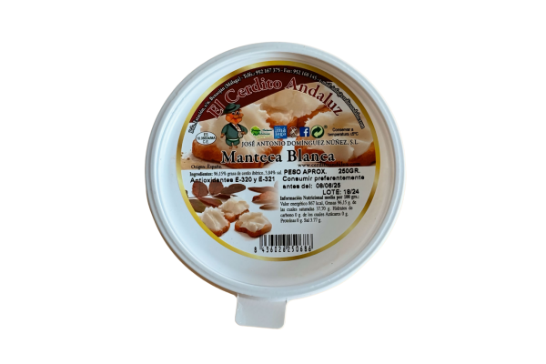 Manteca Blanca 250 grs