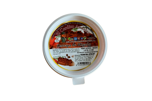Traditional Andalusian liver spread (Zurrapa de Hígado) for authentic Spanish breakfast toast.