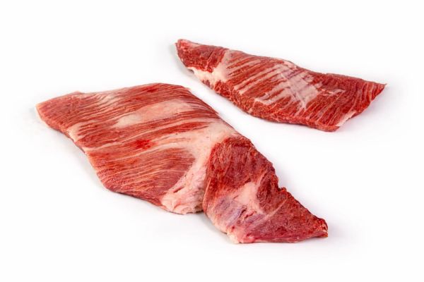 Secreto ibérico fresco de 1kg, carne con grasa entreverada envasada al vacío, ideal para plancha y barbacoa.