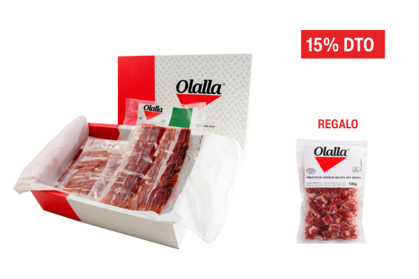 Caja de Jamón Cebo de Campo Ibérico 50% Raza Ibérica